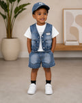 Boys Denim Three-Piece