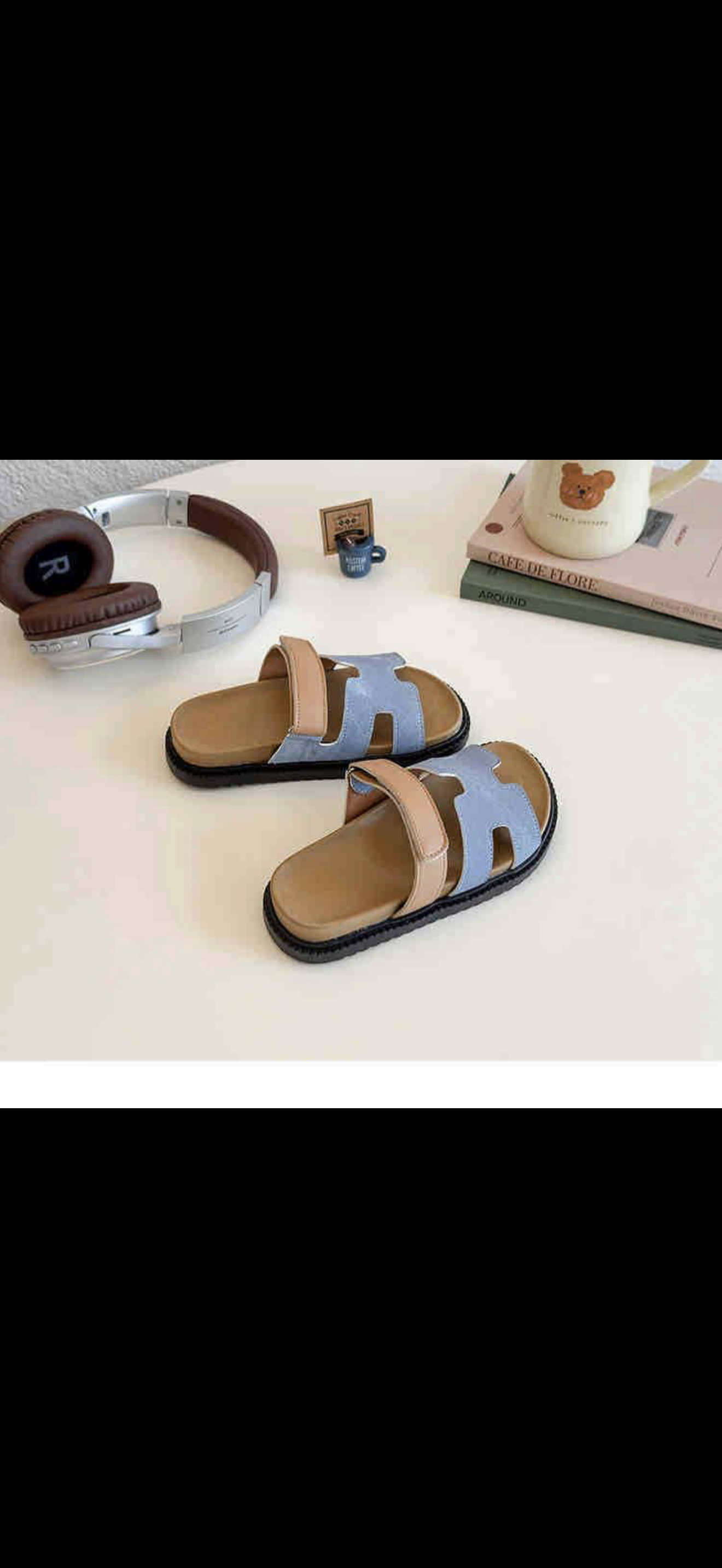 Denim Cute Slippers