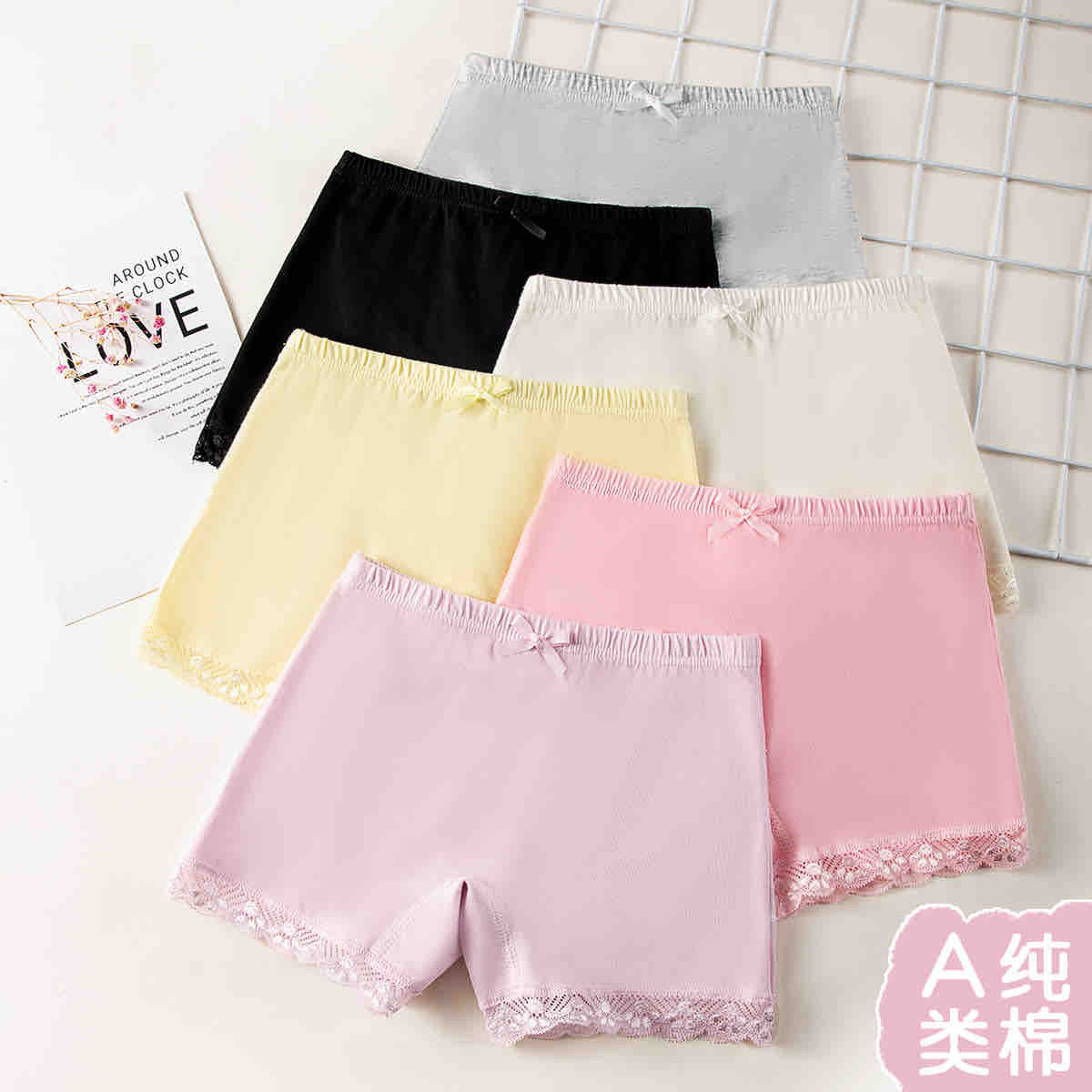 Girls Boxer Underwear , moq 2