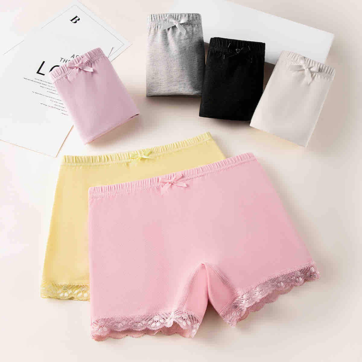 Girls Boxer Underwear , moq 2