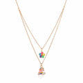 Children Double Layer Jewelry