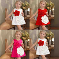White luxury princess party gown