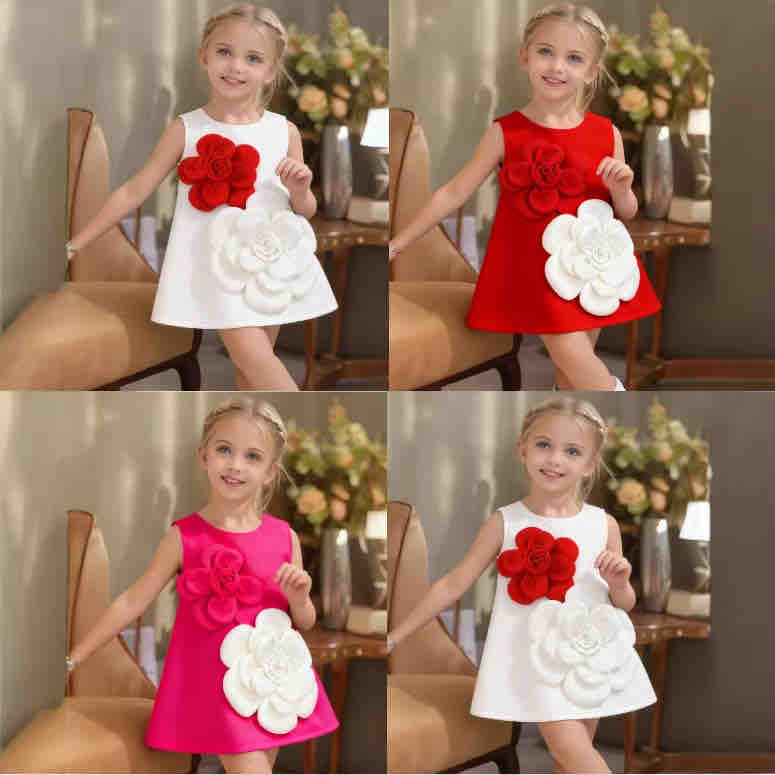White luxury princess party gown