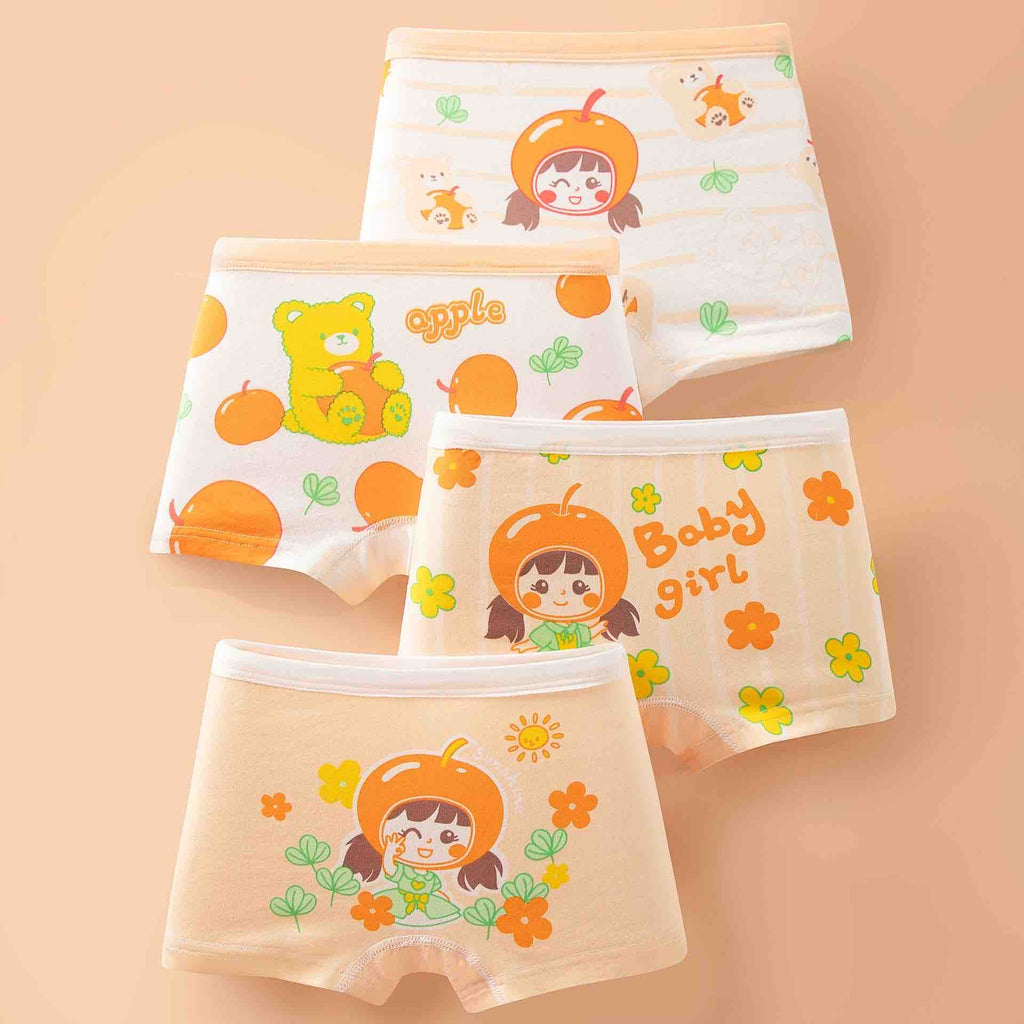 Girls Boxers Underwear 2-piece